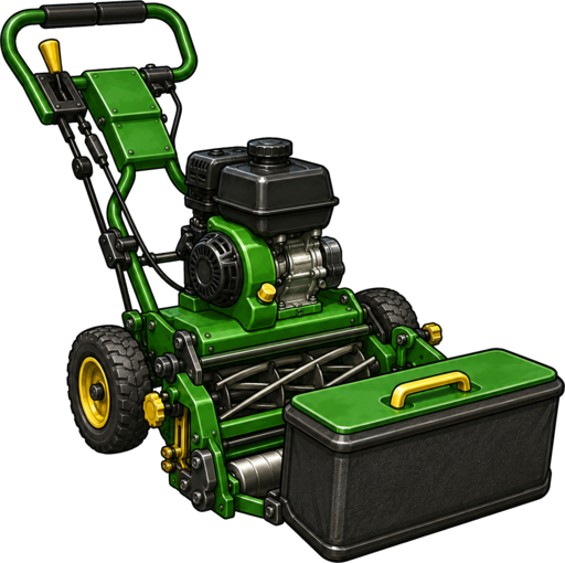 Walking Greens Mower